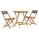  Bistrosett 3 deler antrasitt stoff og heltre 3281761