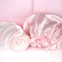 Brushworks Luxury Hair Towel & Shower Cap 2pcs