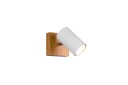 Trio Lighting Marley spot 1L GU10 matt hvit/tre -
