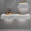Scandtap Drawer & Under Light P 140cm