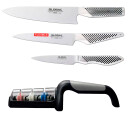 Global Knivsett 3 deler + knivsliper