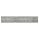 vidaXL Maskeskjerm 40 x 2000 cm 18 mesh Rustfritt Stål 304 Sølv