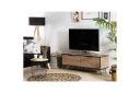 TV-benk Halston Lyst tre, svart - Lyst tre, svart