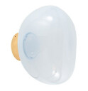 Tom Dixon Melt Surface LED Vegglampe Mini Opal/Gold