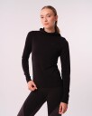 LEVITY Trail Seamless Running Hood Black Reflective - M