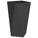 vidaXL Plantekassed Svart 40 x 40 x 75 cm Stål