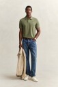 Klassisk piquéskjorte i regular fit DRY HERB GREEN L