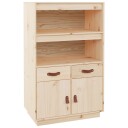 vidaXL Highboard 67x40x108,5 cm heltre furu