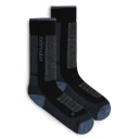 Icebreaker Mer Ski+ Medium Otc Ullsokker 03q Black/Dawn/Graphite M 38-40