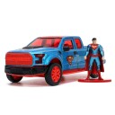 Jada Toys DC Comics Superman med 2018 Ford F 150 Raptor 1:32