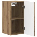 vidaXL Baderom veggskap HOORN Artisan eik 30 x 31 x 59 cm