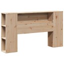 Seng med bokhylle uten madrass 140x190 cm heltre 3323896