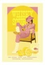 Jlr Whiskysour Pink Copy Poster Plakat / 100x150cm