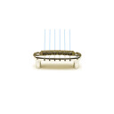 Graph Tech Ghost Pn-8593-C0 - Loaded Resomax Nw1, Wraparound - Chrome