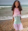 Great Pretenders Kostymer Misty Mermaid Dress 5 6 år 110 116 Kostymer Blå Rosa