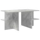  Kaffebord Betonggrå 87 x 50 x 45 cm Konstruert tre