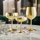 Modern House Sontell Gold champagneglass 45 cl stålgull