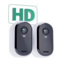 Arlo Essential 2-pakning FHD Overvåkningskamera for Innendørs og Utendørs Bruk