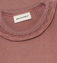 Minymo Body I/e   Rib   Burlwood   Minymo   68   Langermet Body Bordeaux Rosa   62