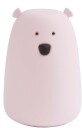 ByMoxo Lampe Stor Bjørn Rosa