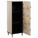  Høyskap med hylle med dør Hvit 40 x 33 x 110 cm heltre mango