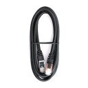 ELETRA CAT8 S/FTP NETTVERKSKABEL 1.5M, SVART