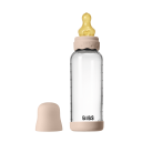BIBS Boheme Tåteflaske i Glass 240 ml Blush