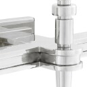 Waterloo Vegglampe nikkel ekskl. skjerm OUTLET
