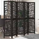  Romdeler 5 paneler svart heltre keisertre 8721012074545