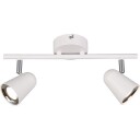 Trio Lighting Toulouse spotter i tak 2 spotter hvit
