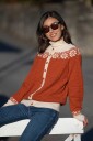 Viking Garn Lydia Jakke Brent Orange