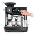 Sage Oracle Jet Espressomaskin med ThermoJet og Innebygd Kvern i Svart Trøffel SES985BTR