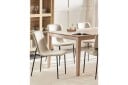 Sett med 4 spisestuestoler Glendive - Beige, svart