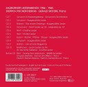 D. FischerDieskau Dietrich FischerDieskau Erik Werba Gerald Moore Irmgard Seefried  Salzburger Liederabende 19561965  CD