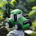 Teddykompaniet Teddy Farm Kosedyr Traktor 18 cm