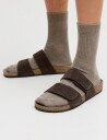 Jack & Jones Jfwmalta Suede Sandal   Brown   40