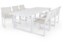 Brafab Brafab Vevi Spisestol Hvit/Aluminium
