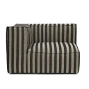 Ferm Living Catena Sofa Armrest Left S400   Louisiana   Sand/Black