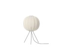 Made By Hand - Knit-Wit 60 Round Gulvlampe Medium Pearl White