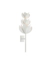 Visual Comfort Alberto Extra Large Three Tier Sconce Plaster White