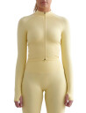 aim´n Shape Seamless Zip Jacket - Yellow - M