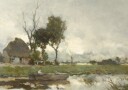 Herfstlandschap By Jan Hendrik Weissenbruch Plakat Plakat / 30x40cm