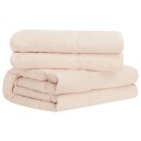 vidaXL Dyne Beige 135 x 220 cm Kapokfiber