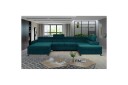 Seksjon Eltap Josette 360x200x92 cm   Mat Velvet 75 Grønn Høyre