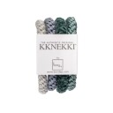 Bon Dep Kknekki Bundle Green/Blue/Beige Glitter Mix