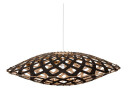 David Trubridge Flax Pendel Ø110 1 Side Svart