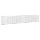 vidaXL Gabion med 5 mm tråd og 10x10 cm mesh 1200x30x200 cm