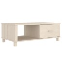 vidaXL Salongbord HAMAR honningbrun 100x55x35 cm heltre furu