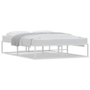  Sengeramme uten madrass hvit 140x200 cm 8721158397782