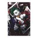 Harley Quinn & Joker Anime Plakat - 91,5 x 61 cm